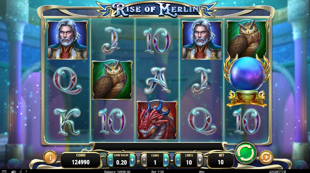 Rise of Merlin slot